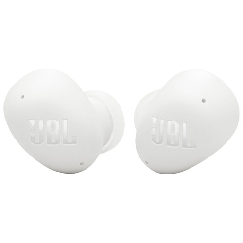 Écouteurs boutons 100 % sans fil à suppression du bruit Vibe Buds 2 de JBL - Blanc