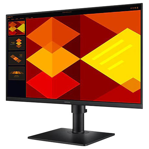 Samsung Essential S4 24" FHD 100Hz 5ms GTG IPS LED Monitor (LS24D402GANXGO) - Black