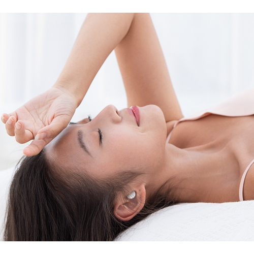 Mini Sleep Earbuds Bluetooth Earbuds Sleepbuds Noise Blocking Wireless Hidden Headphones Earpiece-White