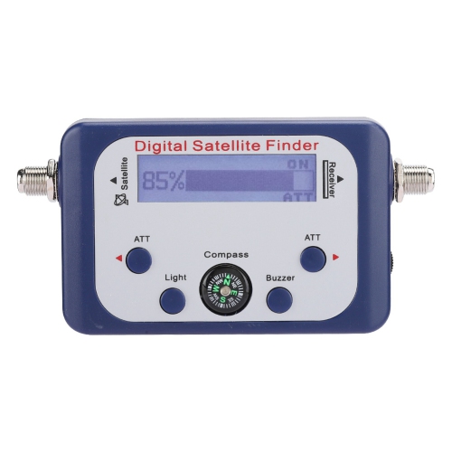 Image 1 of 7.. 950-2150MHz Portable Digital Satellite Signal Finder Meter with LCD Display Screen