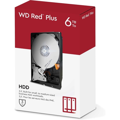 WD60EFPX de Western Digital – Disque dur interne 6 To haute performance pour un stockage fiable