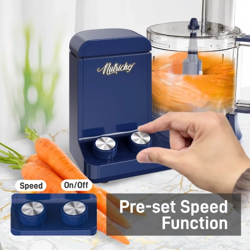 NutriChef 12-Cup Multifunction Food Processor