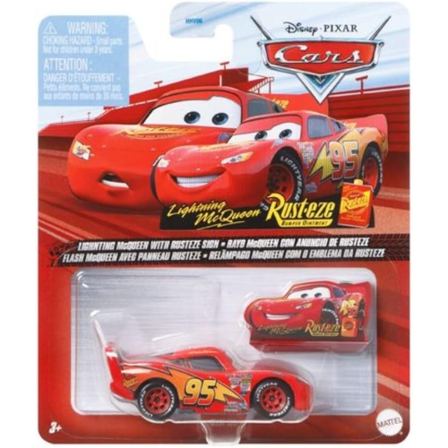 Disney Pixar Cars: Lightning McQueen with Sign