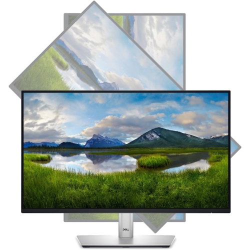 Dell 24 Monitor - P2425H - 23.8 Inch Full HD, 100Hz Refresh Rate, Comfort view Plus, 99% sRGB, IPS Panel, 1500:1, Tilt/Swivel/Pivot/Height