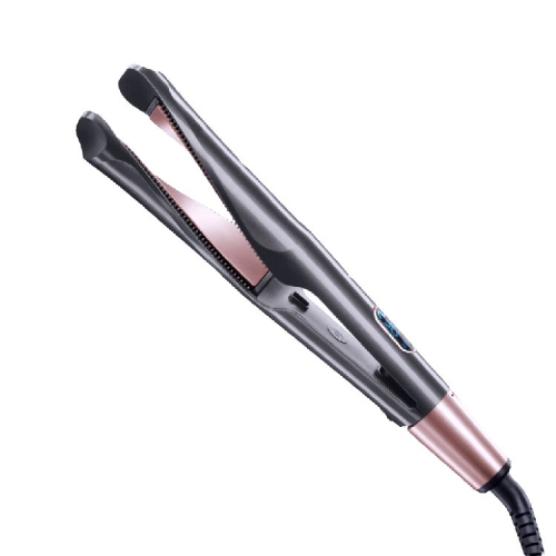 MYACUC  2 In 1 Hair Straightener Curler Portable Ceramic Curling Wands Hair Tools for Home And Travel