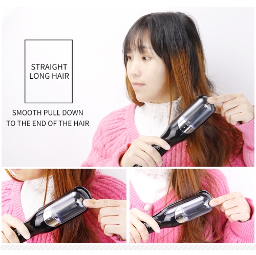 Cordless Hair Split End Remover USB Straighten Hair Automatic Hair Clipper Hair Fork Trimmer Electric Hair Trimmer-Black