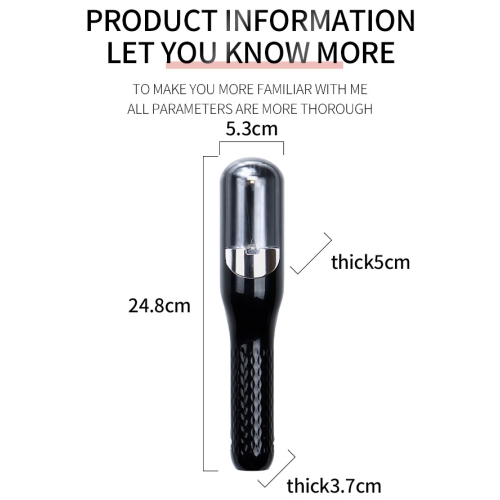 Cordless Hair Split End Remover USB Straighten Hair Automatic Hair Clipper Hair Fork Trimmer Electric Hair Trimmer-Black