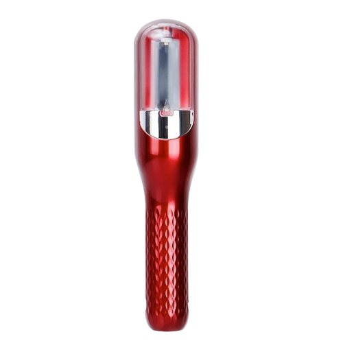 Dépilateur sans fil à extrémité fendue USB Tondeuse automatique pour cheveux droits Tondeuse électrique pour cheveux - Rouge