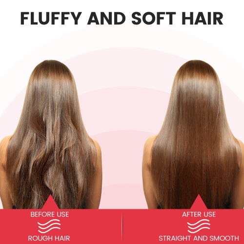 Cordless Hair Split End Remover USB Straighten Hair Automatic Hair Clipper Hair Fork Trimmer Electric Hair Trimmer-Red