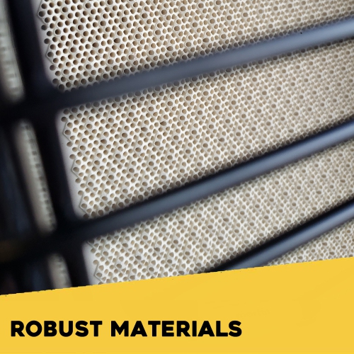 Martin CHS7 Portable Infrared Heater - 7000 BTU Propane Gas Radiant Heater for Outdoor Use, Works with 1lb Tanks; Heating for Camping, Fishing,