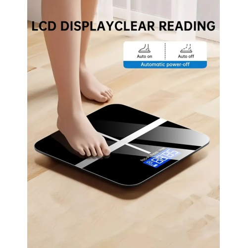 High-precision Weight Scale With LED High-definition Display Screen And Temperature Display, Ultra Wide Platform,.