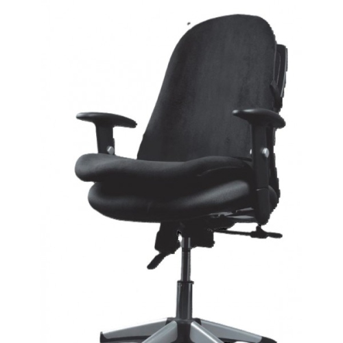 EmbraceAirPlus Deluxe Backrest & Inline Seat Cushion Combo - BLK