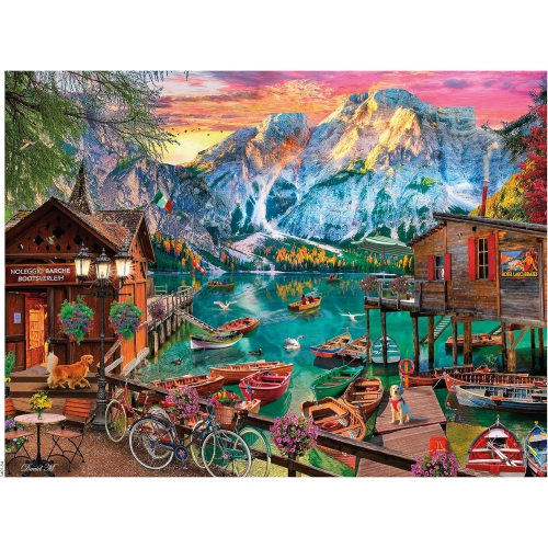 Ceaco - Lago Di Braies, Italy - 1500 Piece Jigsaw Puzzle