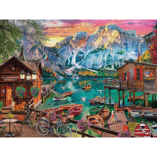 Ceaco - Lago Di Braies, Italy - 1500 Piece Jigsaw Puzzle