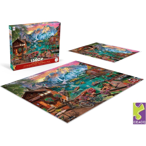 Ceaco - Lago Di Braies, Italy - 1500 Piece Jigsaw Puzzle