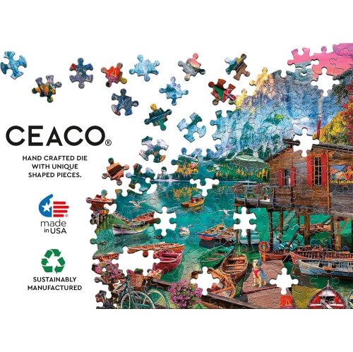 Ceaco - Lago Di Braies, Italy - 1500 Piece Jigsaw Puzzle