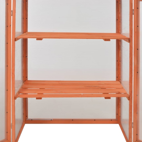 75 x 47 x 109&nbsp;cm vidaXL en bois à effet de serre