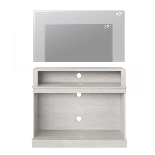 Meuble pour téléviseur avec foyer WAMPAT LED pour salon, grand centre de divertissement pour téléviseur 45 po, meuble pour téléviseur avec foyer