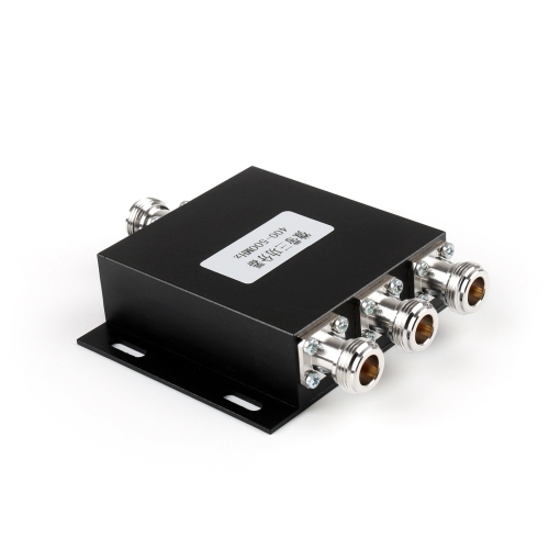 1Pc UHF 3 Way Antenna Power Splitter 400-500MHZ Radio Repeater Power Diveder