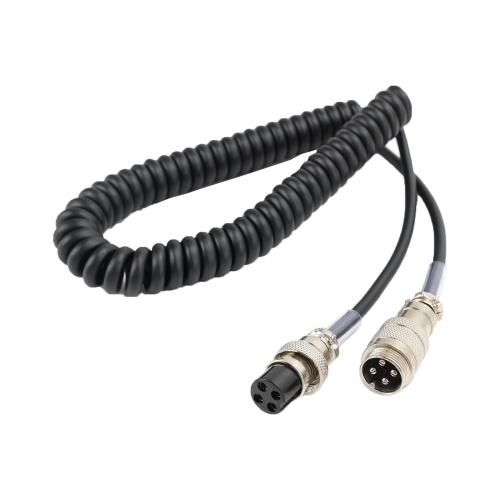 Hand Microphone Male Female 4Pin Extension Cable Radio Microphone Replacement US