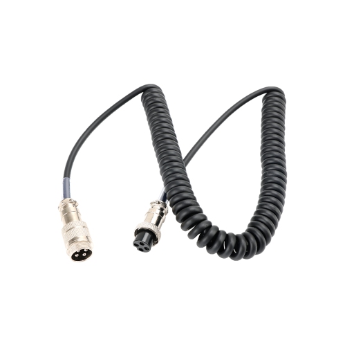 Hand Microphone Male Female 4Pin Extension Cable Radio Microphone Replacement US