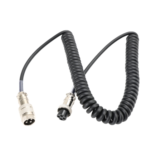 Hand Microphone Male Female 4Pin Extension Cable Radio Microphone Replacement US