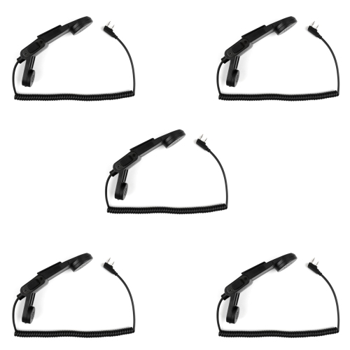 5Pcs Element H-250 Military Phone Z-TAC Headset Adaptor PTT For Kenwood Radio