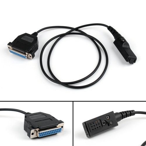 1Pc Com Port Programming Cable For Saber MX1000 MX2000 MX3000 Radio