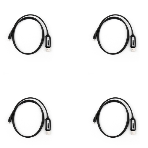 4 Set USB Programming Cable For TYT TH-9800 Car Two Way Radio With CD SoftWare