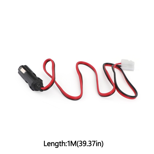 2 câble d'alimentation allume-cigare pour QYT KT8900 KT7900 BAOJIE 218 LEIXEN 898