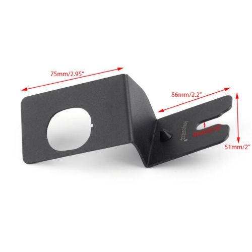 Aluminum Alloy CB Radio Walkie Talkie Mount Holder For Wrangler JL 2018+ US T5