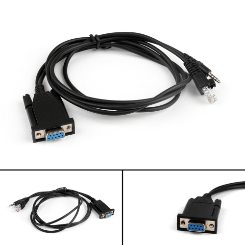 5PCS 2 in 1 Programming Cable For Yaesu/Vertex VX-2000 VX-2100/2200/VX-300 VX-400