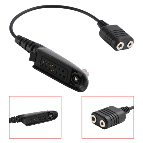 K Interface Headset Port Converter Cable for GP140 GP328 GP360 HT1250LS MTX950