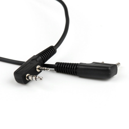 1pc Radio Cloning Copy Cable For QUANSHENG WOUXUN TYT BAOFENG UV5R 888S Black