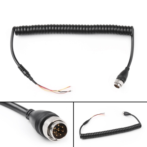 1Pc Mic Microphone Cable Line For ICOM Radio M710 M700 M700Pro To HM-180 EM-101
