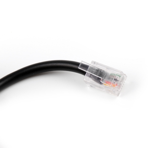 5Pcs RJ45 6PIN Speaker Mic Cable Line Cord For Yaesu MH48A FT-8800 FT-1802 Radio