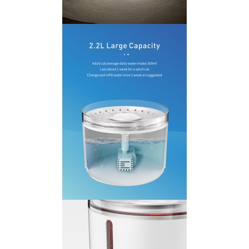 Dogness D09 Pet Water Fountain 2.2L