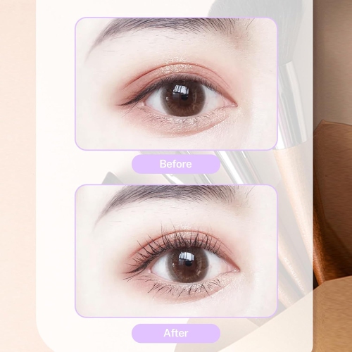 Heated Eyelash Curlers for Women Makeup,Heated Lash Curler,Electric Eyelash Curler,Rechargeable Eyelash Curler,Handheld Eyelash Heated Curler-Purple