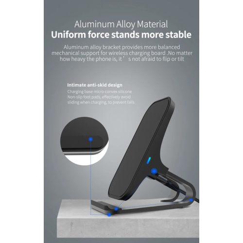 2 in 1 15W Wireless Charger and Car Holder Qi Quick Charge for iPhone 12 13 Android Wireless Charger Stand