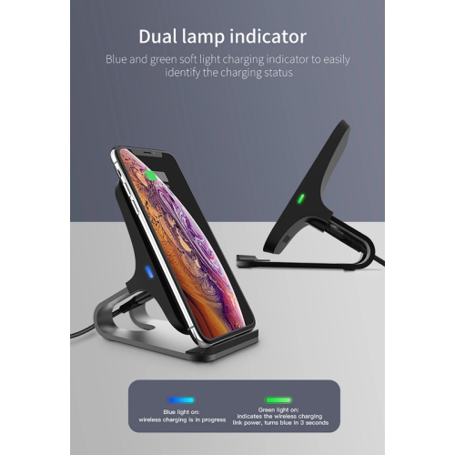 2 in 1 15W Wireless Charger and Car Holder Qi Quick Charge for iPhone 12 13 Android Wireless Charger Stand