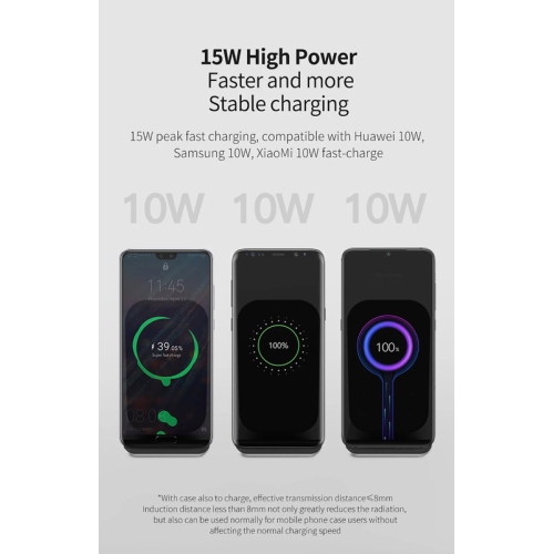 2 in 1 15W Wireless Charger and Car Holder Qi Quick Charge for iPhone 12 13 Android Wireless Charger Stand