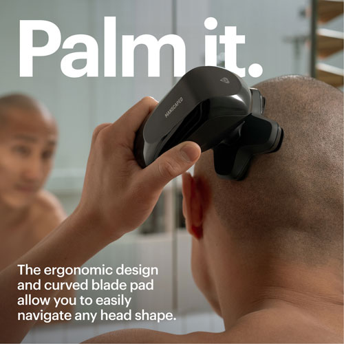 Trousse d'accessoires essentiels avec rasoir sans fil pour la tête Dome Shaver Pro de Manscaped