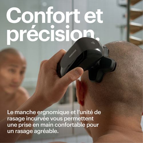 Trousse d'accessoires essentiels avec rasoir sans fil pour la tête Dome Shaver Pro de Manscaped