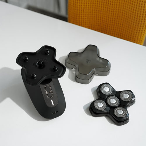 Trousse d'accessoires essentiels avec rasoir sans fil pour la tête Dome Shaver Pro de Manscaped