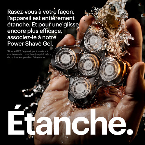 Trousse d'accessoires essentiels avec rasoir sans fil pour la tête Dome Shaver Pro de Manscaped