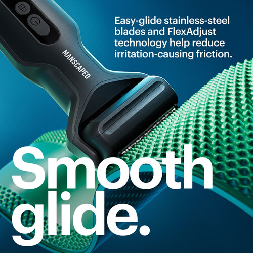 Trousse d'accessoires essentiels avec rasoir sans fil pour le visage Chairman Plus de Manscaped