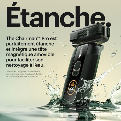 Manscaped Chairman Pro Cordless Foil Shaver & Stubble Trimmer Essentials Kit