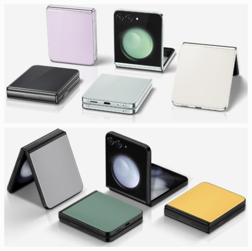 Remis à neuf - Galaxy Z Flip 5 256&nbsp;Go de Samsung - Argenté-gris - Déverrouillé