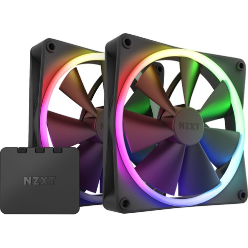 Image 1 of 5.. NZXT RF-R14DF-B1 F140 RGB Twin Pack