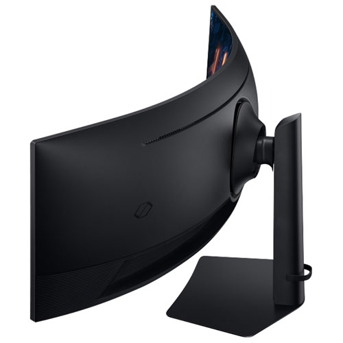Moniteur FreeSync DEL incurvé VA WQHD 144Hz 49 po Odyssey G9 Samsung/1 ms GTG (LS49FG910ENXZA)-Noir